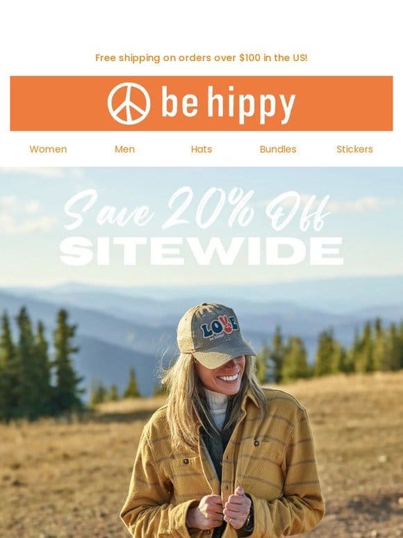 Don’t Wait， Take 20% Off Sitewide Now!