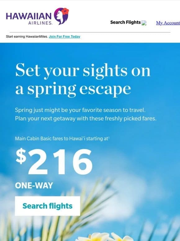 Don’t miss these fresh spring fares