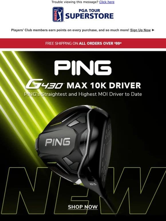 Drive Straight to Victory with PING