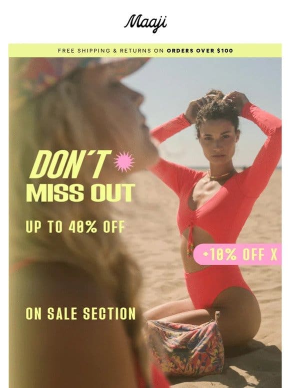 EXTRA 20% OFF!?  ️