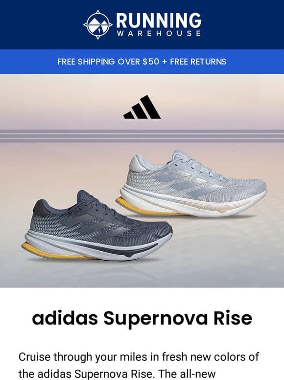 Elevate Your Style – adidas Supernova Rise in Exciting Colors!