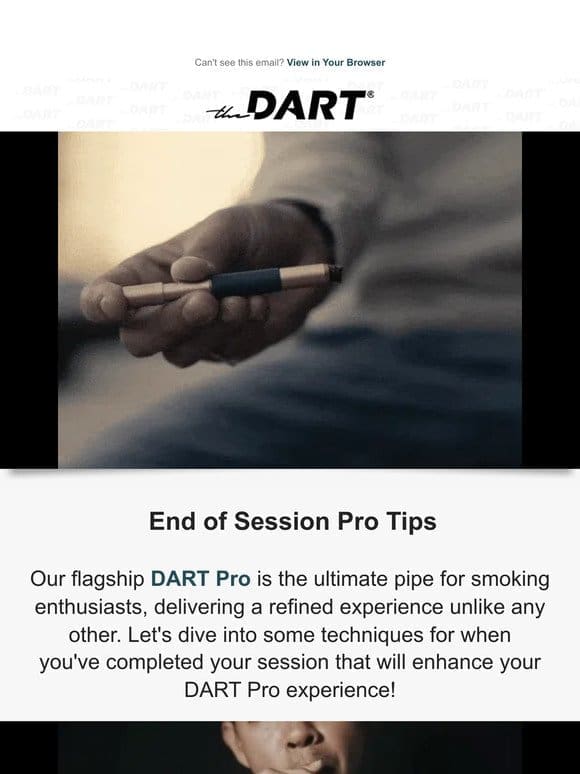 Ending Your Session with The DART PRO
