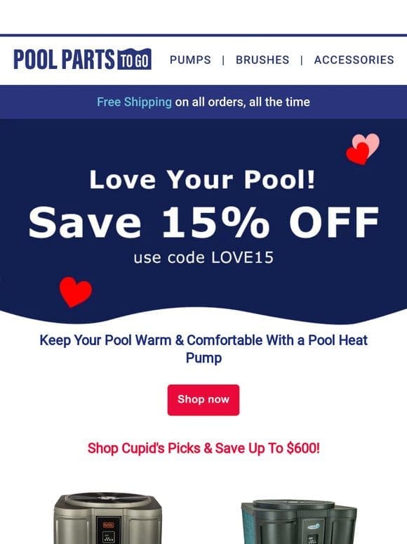 Enjoy a Comfortably Heated Pool