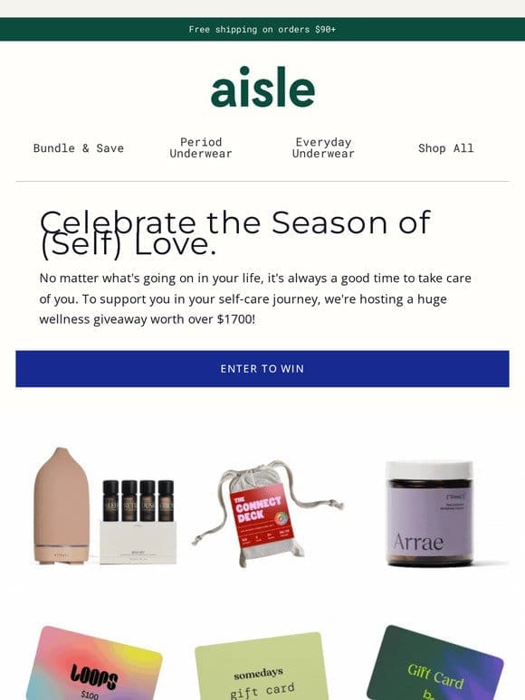 Enter Our Massive Self-Love Giveaway