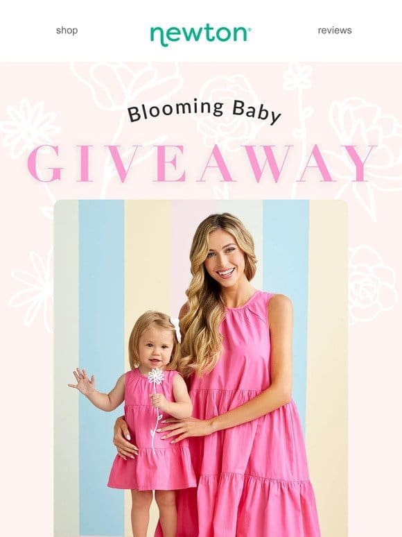Enter our Blooming Baby Giveaway!