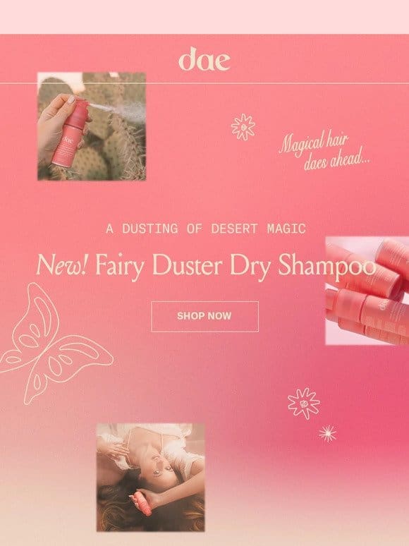 Enter to win our new Fairy Duster Dry Shampoo!