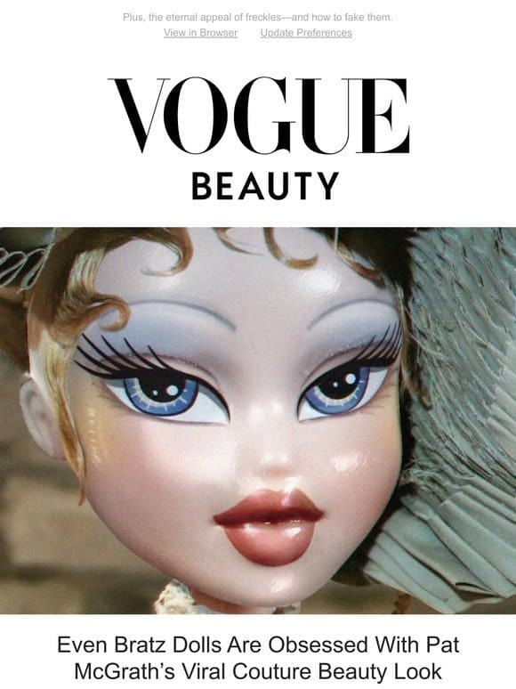Even Bratz Dolls Are Obsessed With Pat McGrath’s Viral Couture Beauty Look