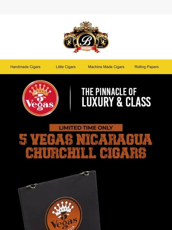 Experience handmade excellence with this limited-edition Cigar!