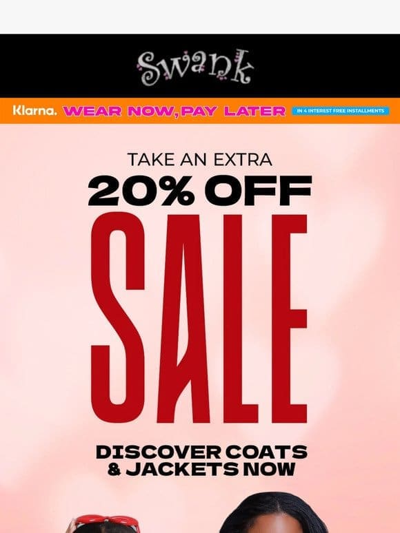 Extra 20% OFF – Limited Time on Sales Picks!