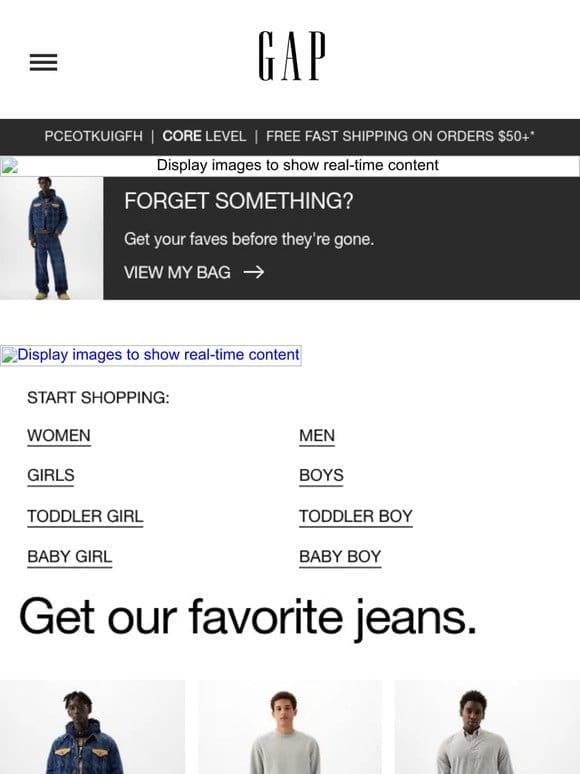 FIFTY PERCENT OFF jeans， sweats & more