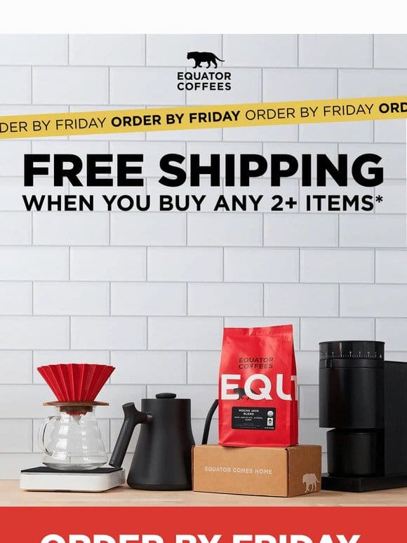 FREE Shipping Starts Today!