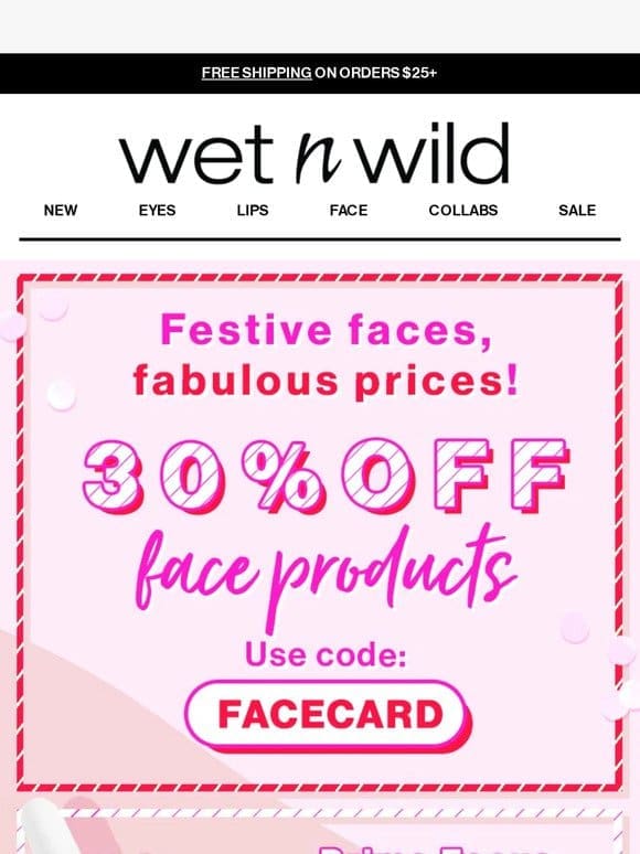 Face it， you deserve this! 30% Off