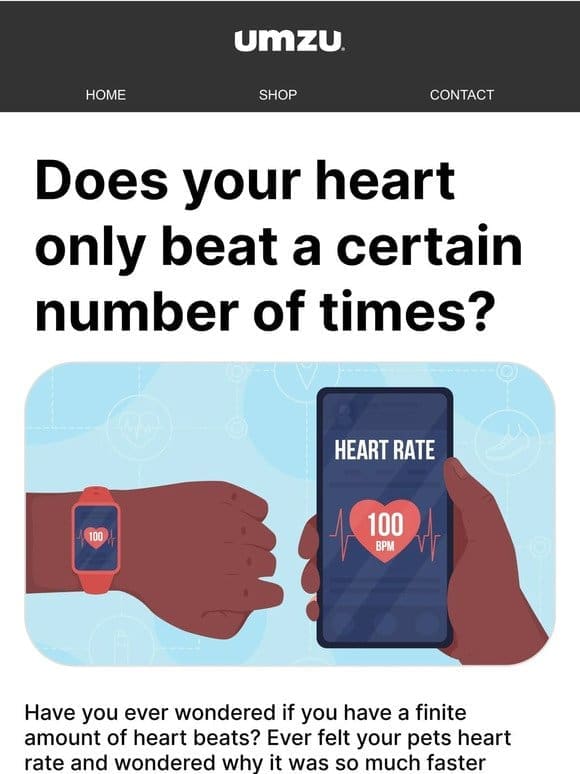 Fact or Fiction? We Have a Finite Number of Heartbeats ♥️