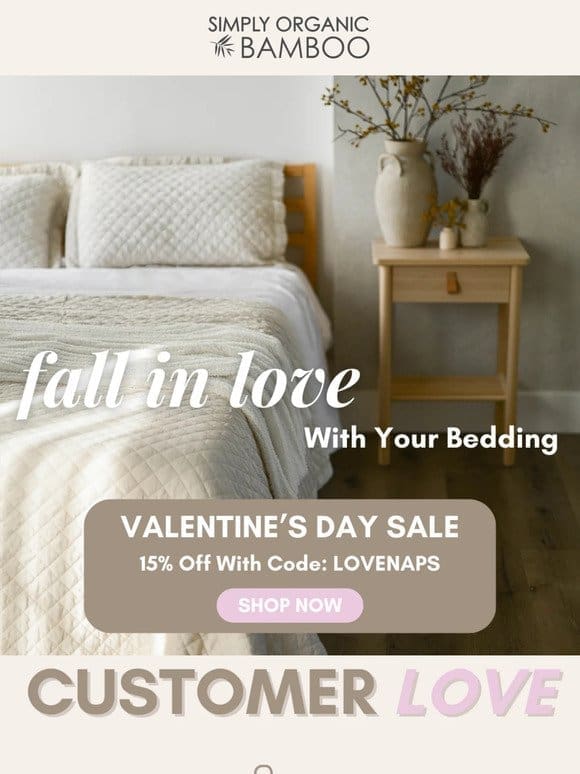 Fall in Love With Your Bedding