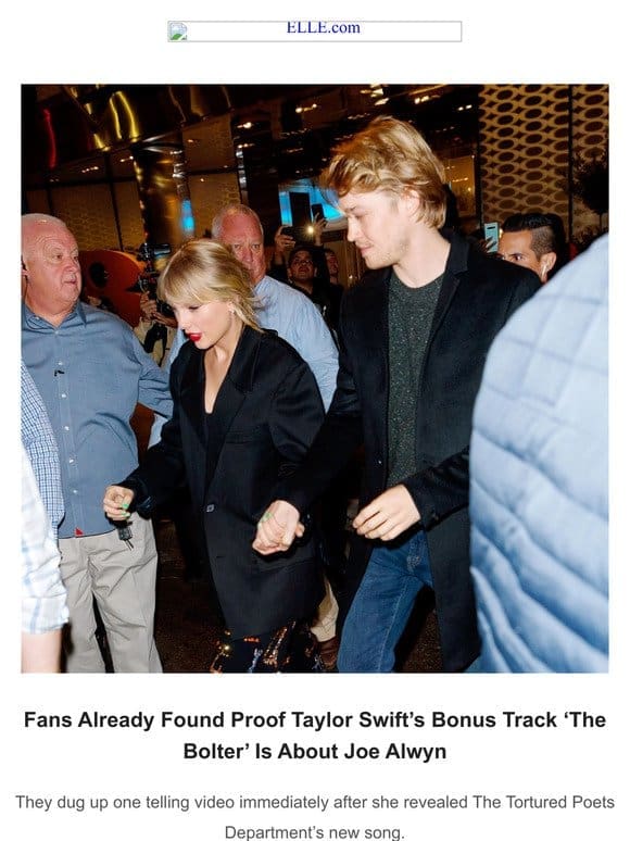 Fans Already Found Proof Taylor Swift’s Bonus Track ‘The Bolter’ Is About Joe Alwyn