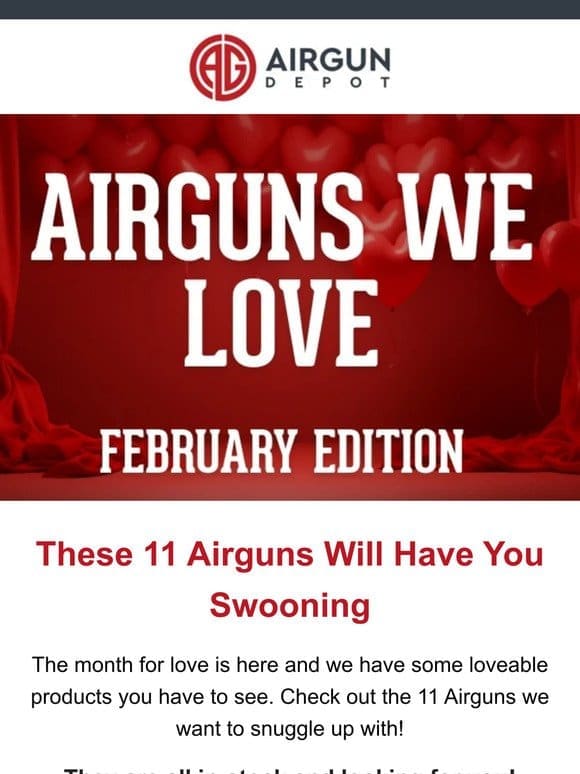 February Edition: 11 Airguns We Love