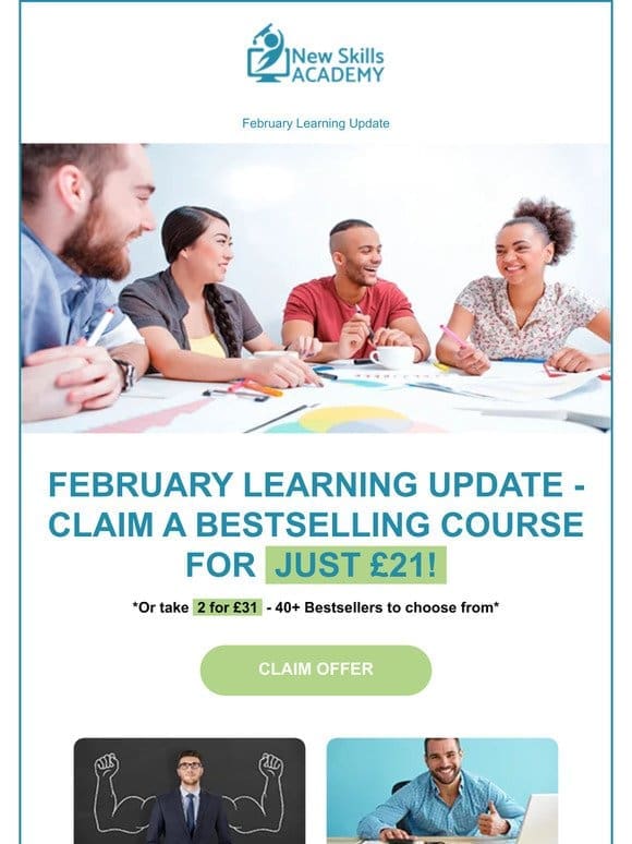 February Learning Update for You!