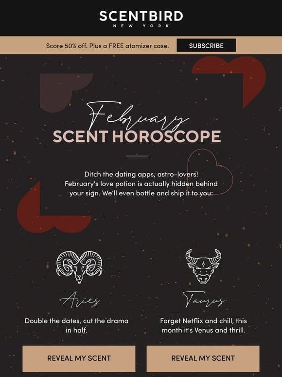 February’s scent horoscope is here