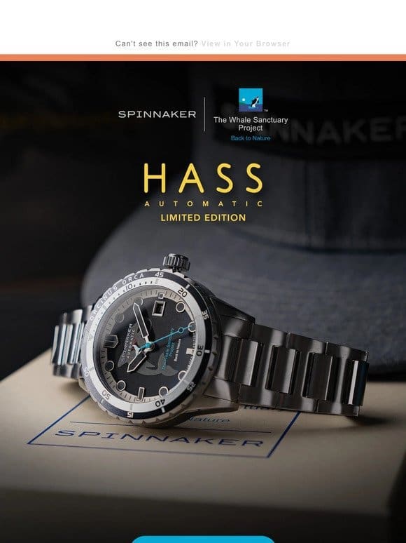 Final Call: Secure Your Hass Whale Sanctuary Timepiece!