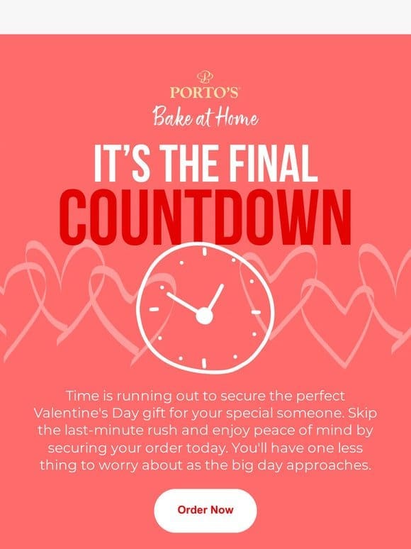 Final Countdown: Order Your Valentine’s Gift Before It’s Too Late  ⏰
