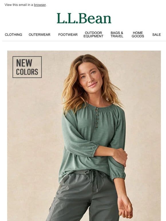 First look: super comfy pants in new colors!