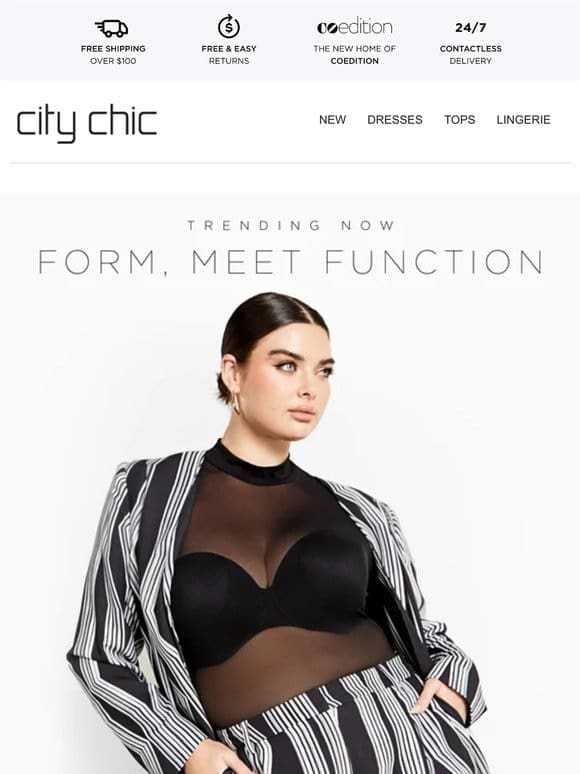 Form， Meet Function + Up to 50% Off* Full-Price