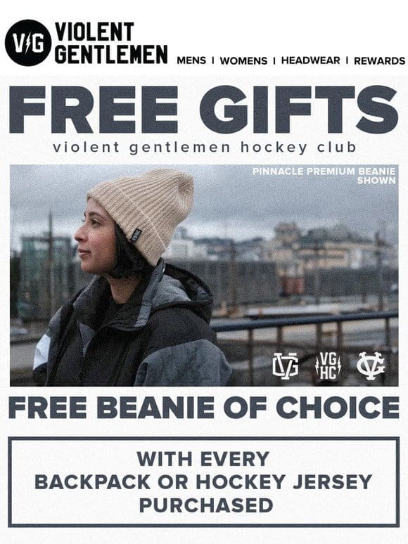 Free Beanie Offer – THIS WEEKEND ONLY