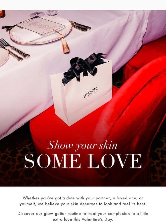 From 111SKIN with Love…