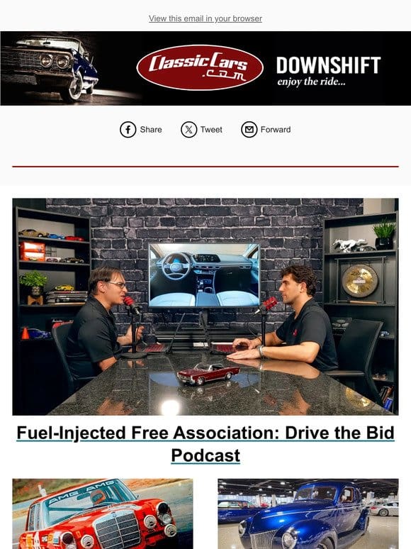 Fuel-Injected Free Association: Drive the Bid Podcast
