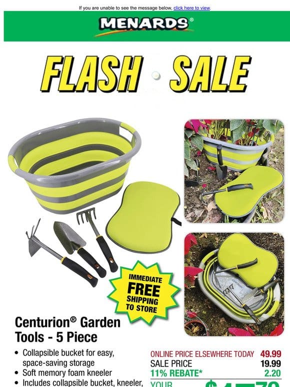 Garant™ 3-Planter Garden Kit ONLY $29.99 After Rebate*!