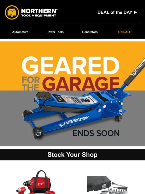 Geared For The Garage | SHOP AUTOMOTIVE