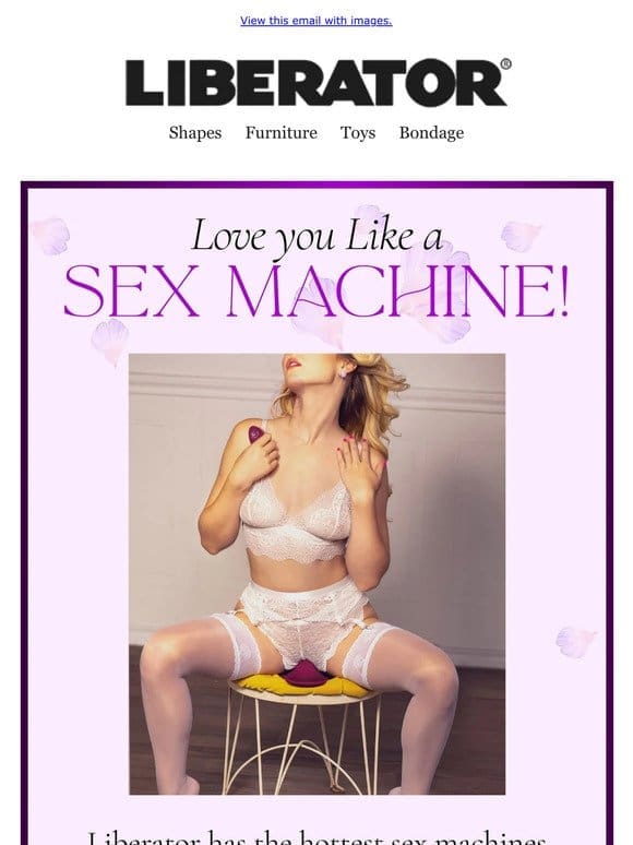 Get On Up With A Sex Machine!