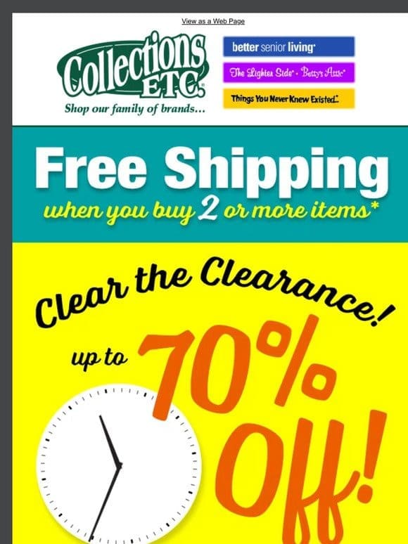 Get Ready to SAVE: Clear the Clearance with Us!
