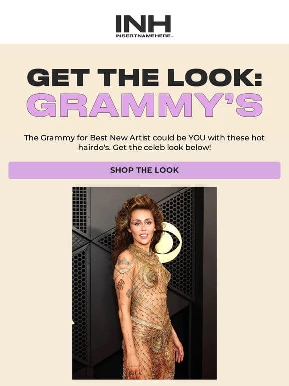 Get the look: Grammys