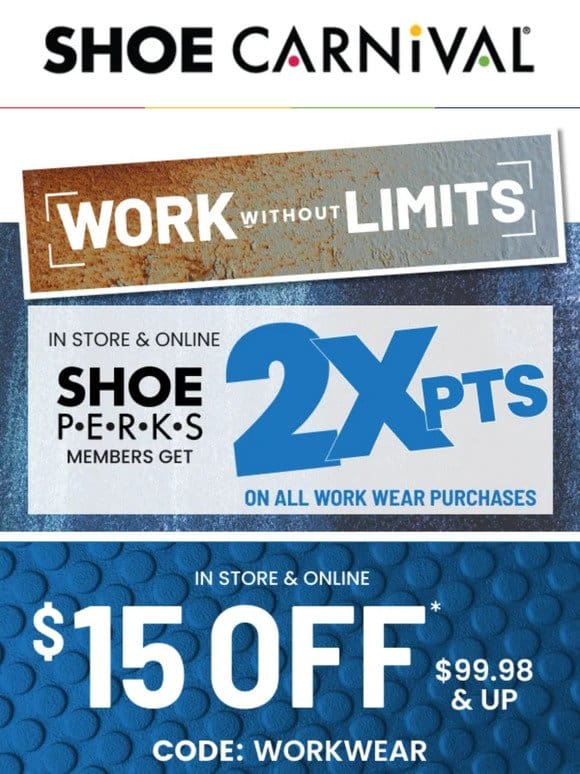 Get to work w/styles starting at $39.98!