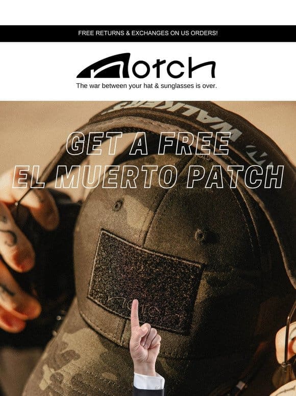 Get your FREE Notch Gear El Muerto Patch‼️