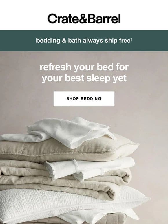 Get your best night of sleep ever →