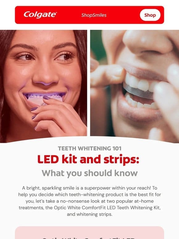 Get your teeth 6 shades whiter!