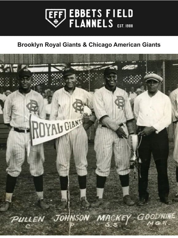 Giants of Negro Leagues Baseball