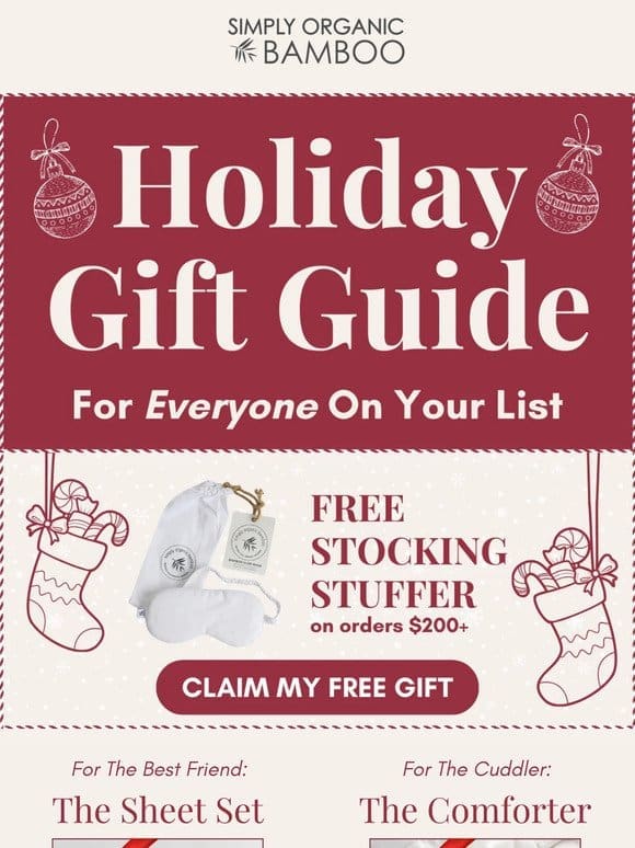 Gift Ideas For Everyone On Your List