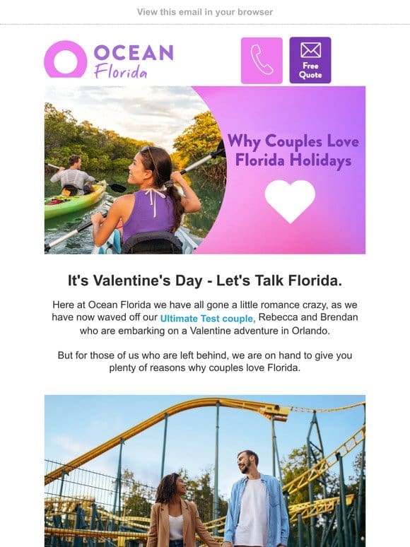 Going to Florida with your Significant Other? You’ll love this…