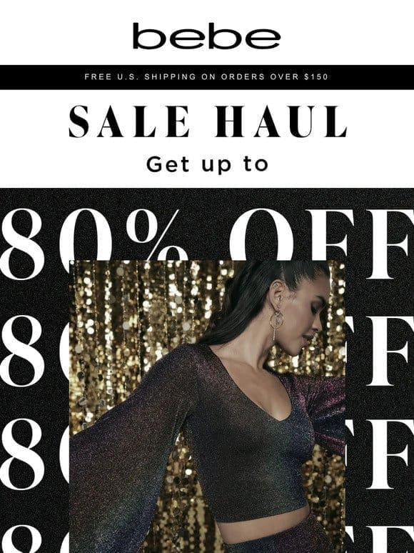 Grab Up to 80% OFF Sale Styles!