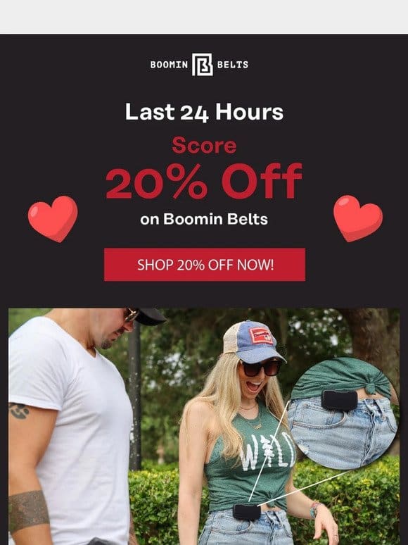 Grab Your 20% OFF Discount Before It Ends