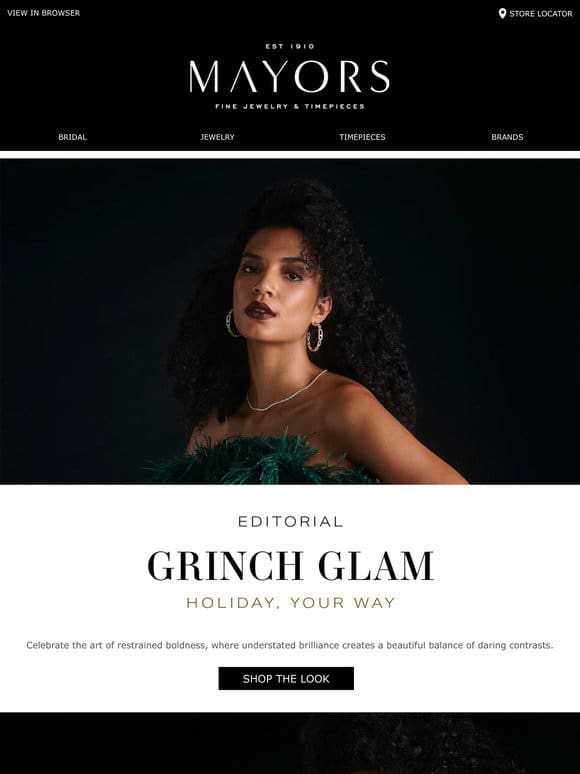 Grinch Glam: Holiday Your Way