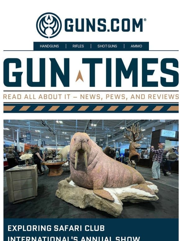 Gun Times – Exploring Safari Club International Annual Show