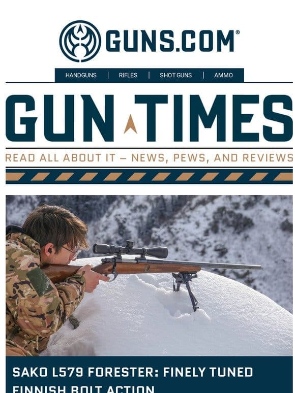 Gun Times – Sako l579 Forester: Finely Tuned Finnish Bolt Action