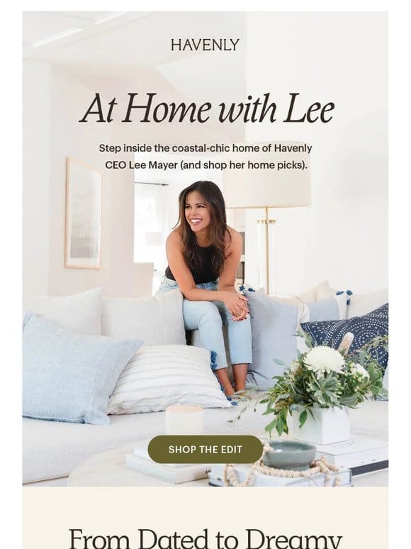 HOME TOUR: Havenly’s CEO， Lee
