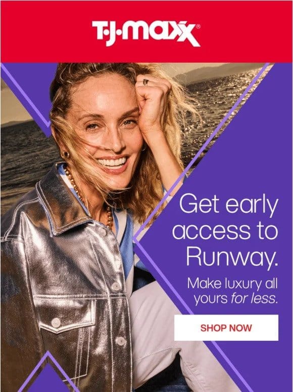 HURRY (!) early access to spring Runway
