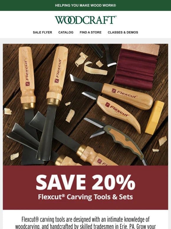 Hand Tools at Woodcraft: Handcrafted Quality， Unbeatable Prices!