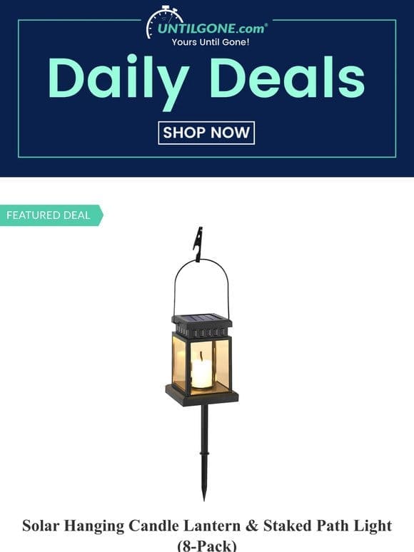 Hanging Candle Lantern | 3-in-1 Fast Charging Cable | Sheridan Amrani Blanket